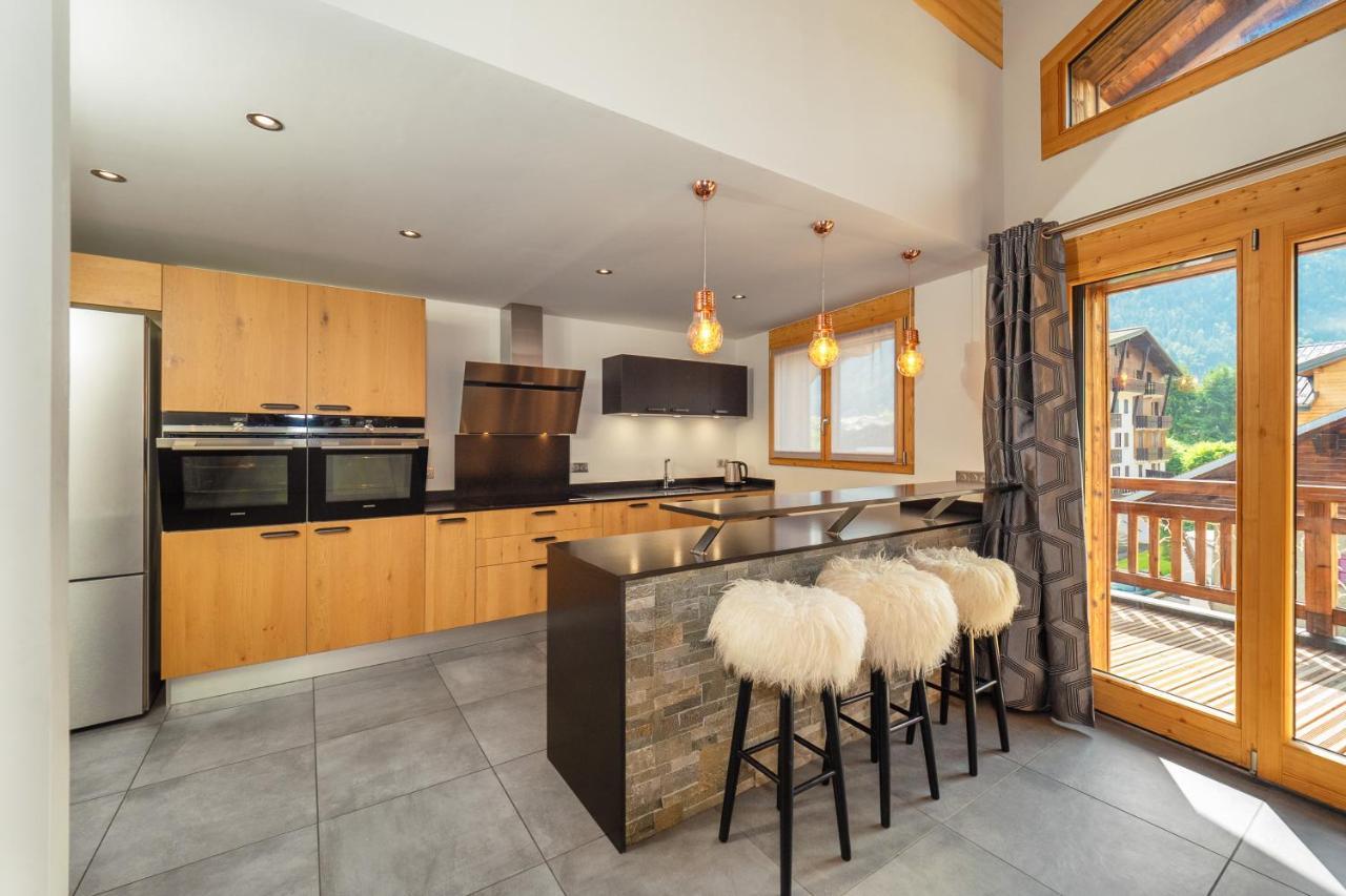 Colibri Penthouse Apartment Morzine Bagian luar foto