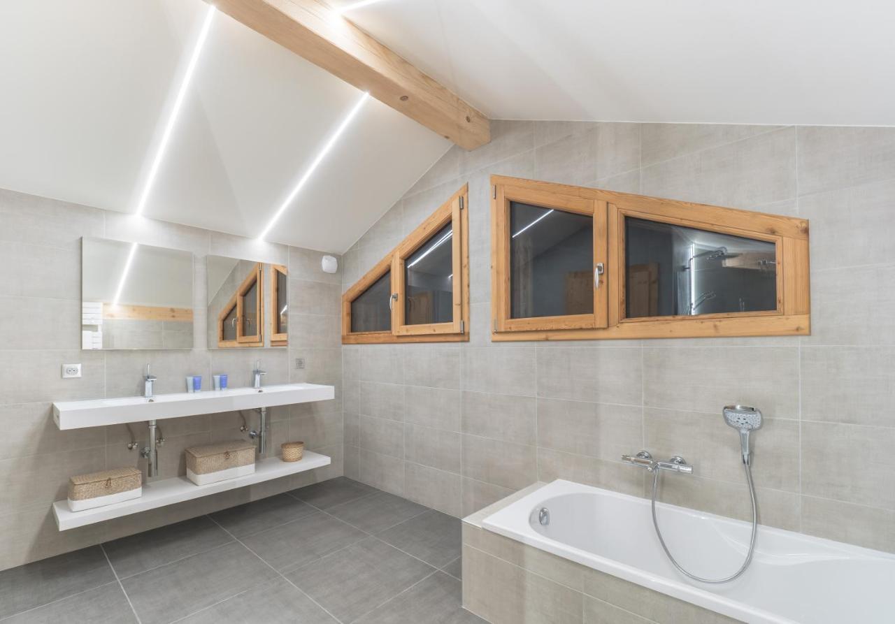 Colibri Penthouse Apartment Morzine Bagian luar foto